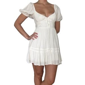 White Mini Dress